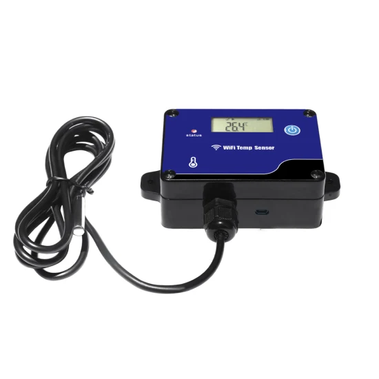Termómetro inalámbrico de WiFi del sensor de humedad de la temperatura del monitor elegante de la humedad de la temperatura de WiFi